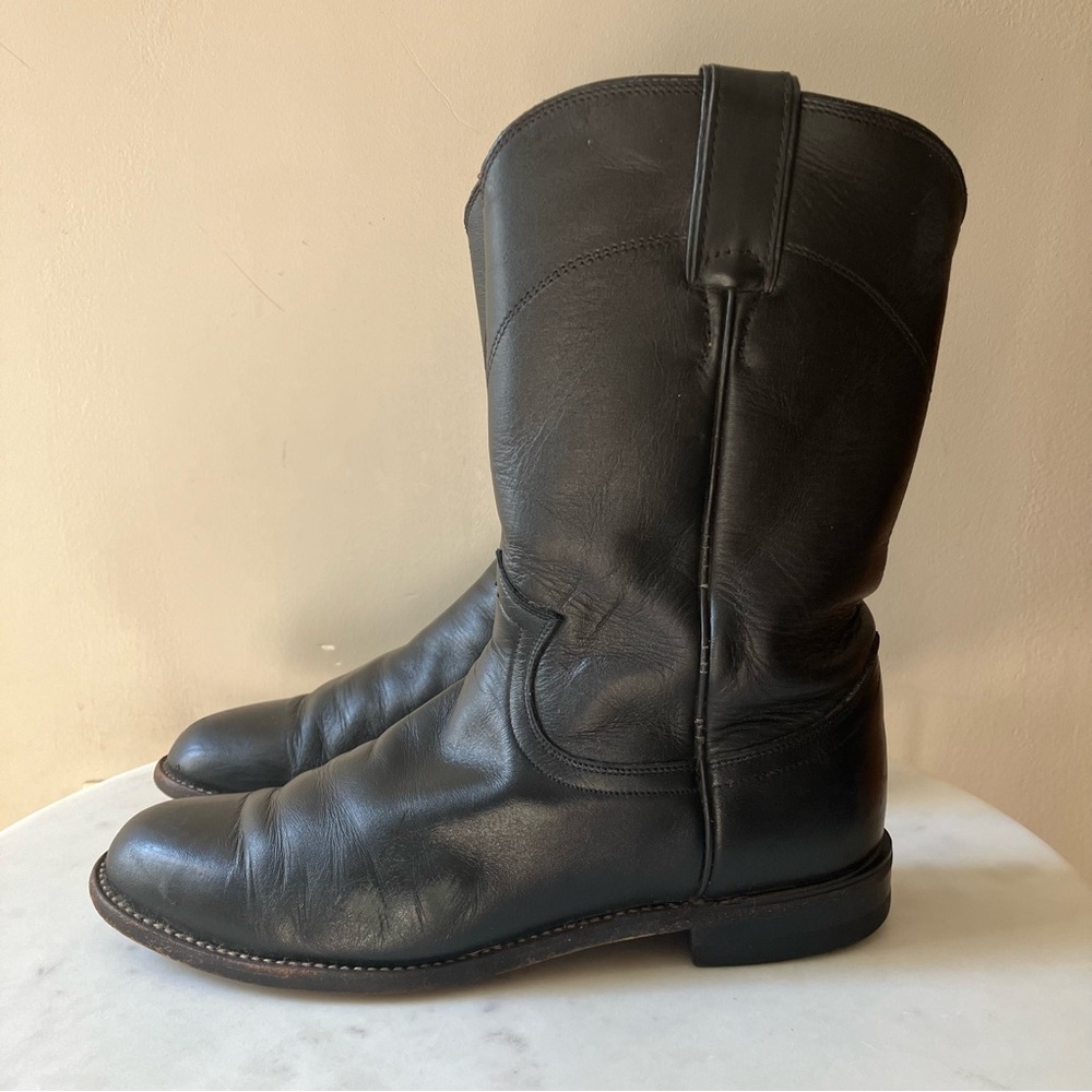 JUSTIN BOOTS Cora 10” Tall Roper Boot - Picture 4 of 10